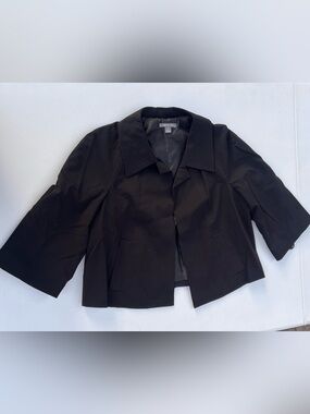 Apt. 9 Black Tailored Cropped Blazer